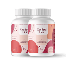 Carregar imagem no visualizador da galeria, Kit Mensal - 2 CONTROL HAIR para Cabelo, Pele e Unha - 500mg 60 Cápsulas
